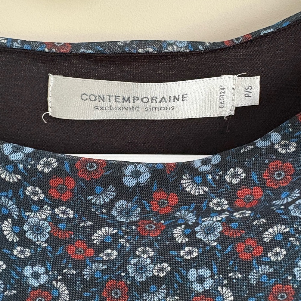 🌸 Simons Floral Patterned Sweater - Picture 4 of 6